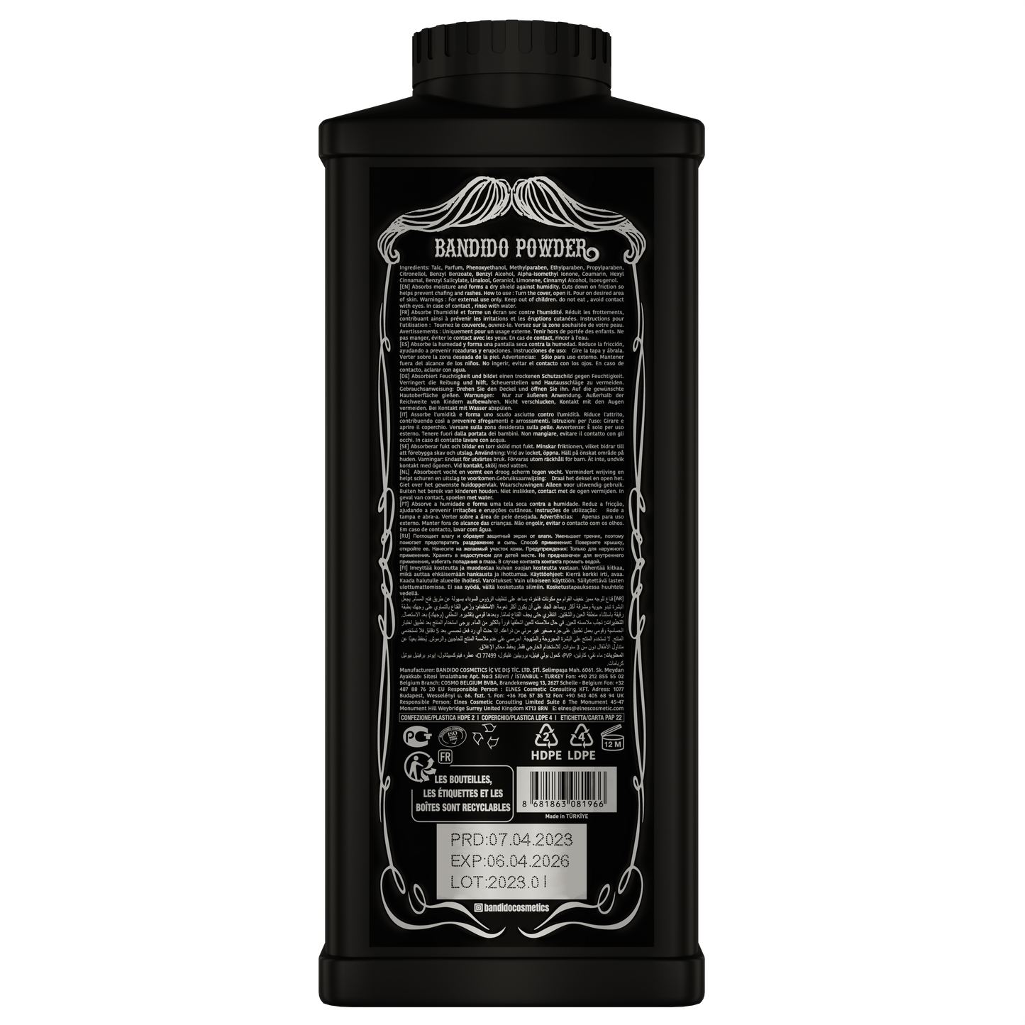 Barberpoeder 260ml