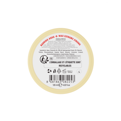 AQUA WAX 8 ZWART 125ML