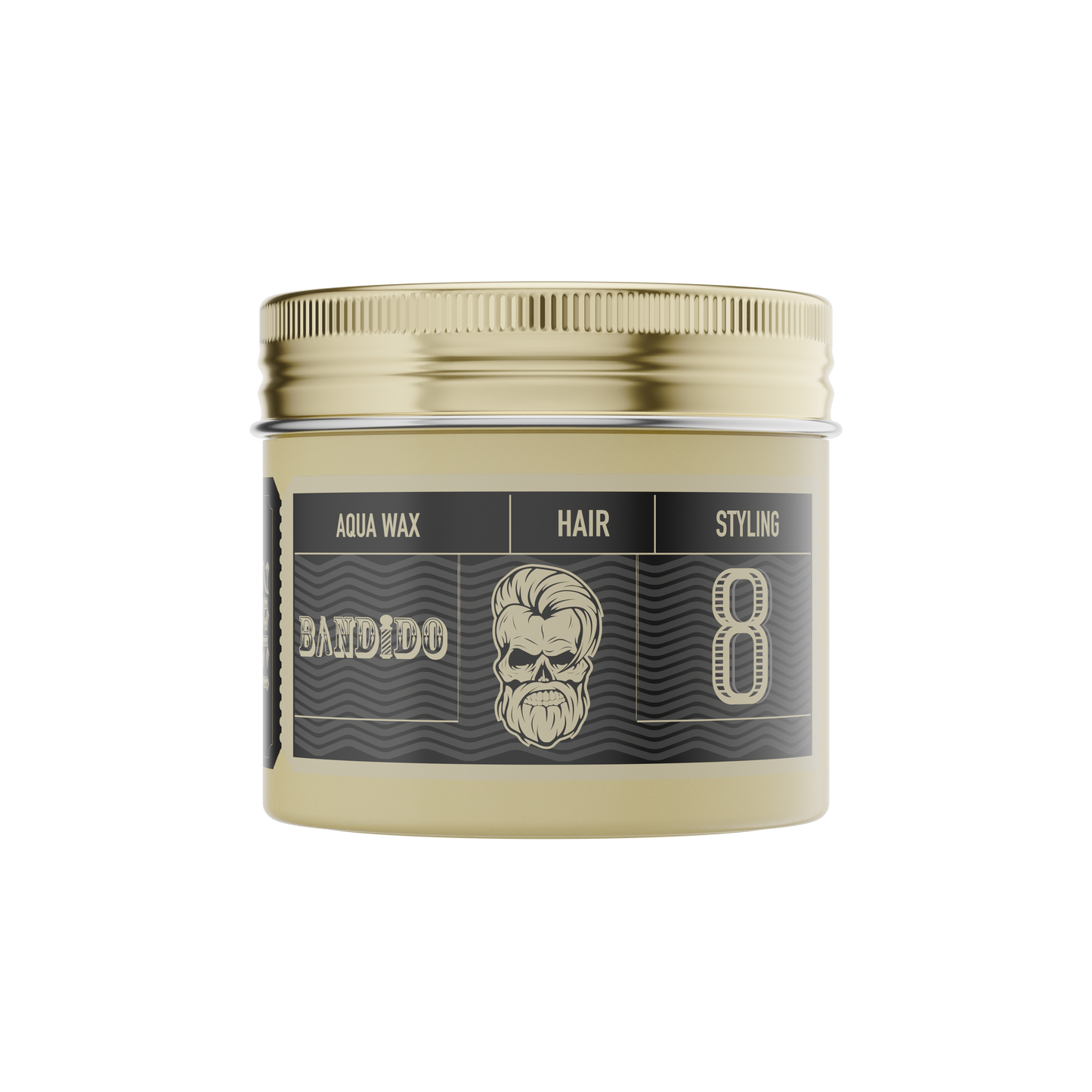AQUA WAX 8 ZWART 125ML