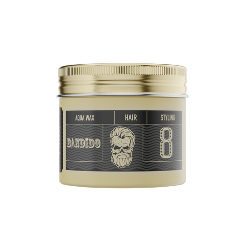 AQUA WAX 8 ZWART 125ML