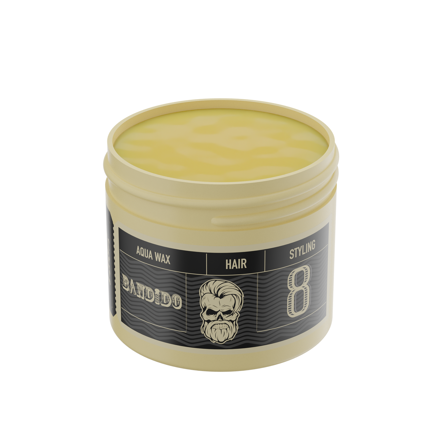 AQUA WAX 8 ZWART 125ML
